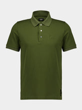 Fendi Green Cotton Polo Shirt