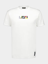 Fendi White FF Cotton T-Shirt