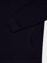 Fendi Dark Blue Cotton FF Metal Logo Sweater