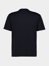 Fendi Black Cotton Logo T-Shirt