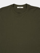 Fendi Grey-Green Cotton Logo T-Shirt