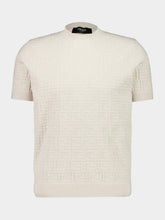 Fendi White FF Selleria Cotton Pullover