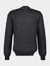 Fendi Crew Neck Alpaca Pullover