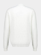 Fendi White FF Zucca Cotton Jumper
