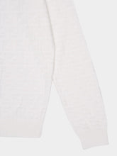 Fendi White FF Zucca Cotton Jumper