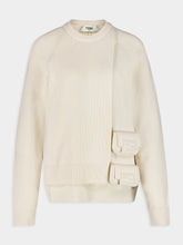 Fendi Pocket-Detailed Wool Cashmere Jumper