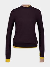Fendi Logo Jacquard Wool-Blend Jumper