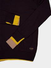 Fendi Logo Jacquard Wool-Blend Jumper