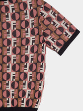 Fendi Pink Optical Jacquard Jumper