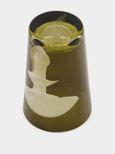 ARTĚL Moss Green Mushrooms Tumbler Set of 6