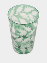 ARTĚL Sage Green Oak Leaves Tumbler