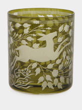 ARTĚL Moss Green Woodland Double Old Fashioned Glass