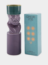 Ginori 1735 Il Letterato Lavander Candle Holder