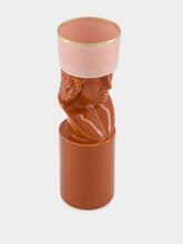 Ginori 1735 Il Letterato Red Clay Candle Holder