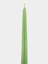 Cerabella Candle Varnished Conical in Green