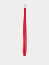 Cerabella Candle Varnished Conical in Red