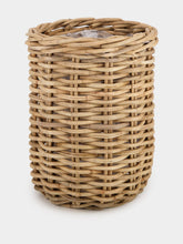 Gommaire Natural Rattan Woven Basket Planter
