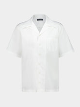 Dolce & Gabbana White Cotton Short-Sleeve Shirt