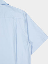 Dolce & Gabbana Light Blue Short-Sleeve Cotton Shirt