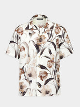 Dolce & Gabbana Silk Hawaiian Shirt with Tulip Print