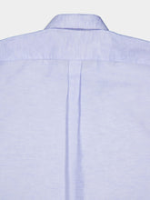 Dolce & Gabbana Light Blue Cotton Linen Shirt