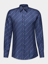 Dolce & Gabbana Tie-Print Silk Twill Shirt