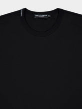 Dolce & Gabbana Black Cotton T-Shirt