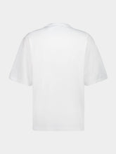 Dolce & Gabbana White Oversized Cotton T-Shirt with Print
