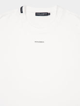 Dolce & Gabbana White Oversized Cotton T-Shirt with Print