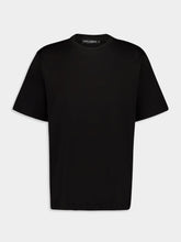 Dolce & Gabbana Black Cotton Crew-Neck T-Shirt