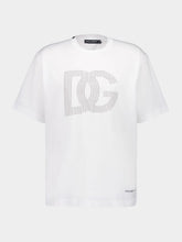 Dolce & Gabbana White Cotton Logo T-Shirt