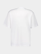 Dolce & Gabbana White Cotton Logo T-Shirt