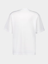 Dolce & Gabbana White Cotton Logo T-Shirt