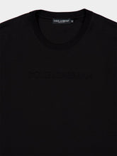 Dolce & Gabbana Black Cotton T-Shirt