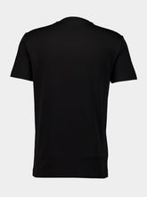 Dolce & Gabbana Black Cotton T-Shirt with Logo