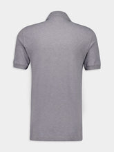 Dolce & Gabbana Grey Cotton Piqué Polo-Shirt with Branded Tag