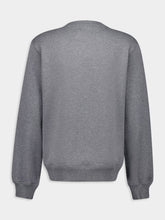 Dolce & Gabbana Grey Cotton Sweatshirt with Branded Tag