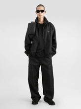 Dolce & Gabbana Black Wool High-Neck Jacket