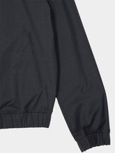 Dolce & Gabbana Grey Wool Jacket with Logo Tag