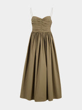 Matteau Birch Gathered Bodice Midi Dress