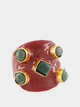Paula Gaura Stone Embellished Ring