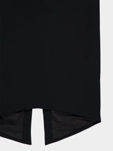 Tom Ford Black Midi Pencil Satin Acetate Skirt