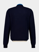 Marni Deep Blue Layered Cashmere Jumper