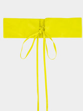 Giani Ochre Yellow Geisha Leather Belt