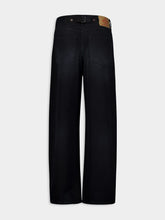 Prada Black Barrel Leg Jeans