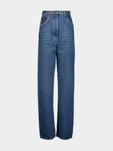 Prada Blue Wide-Leg Jeans