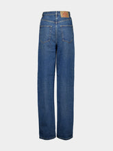 Prada Blue Wide-Leg Jeans