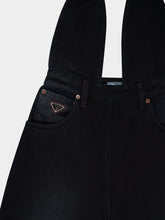 Prada Black Denim Halterneck Jumpsuit