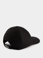 Dolce & Gabbana Black Baseball Cap with Logo Embroidery