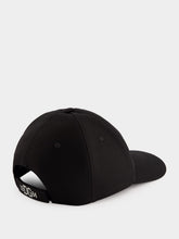 Dolce & Gabbana Black Baseball Cap with Logo Embroidery